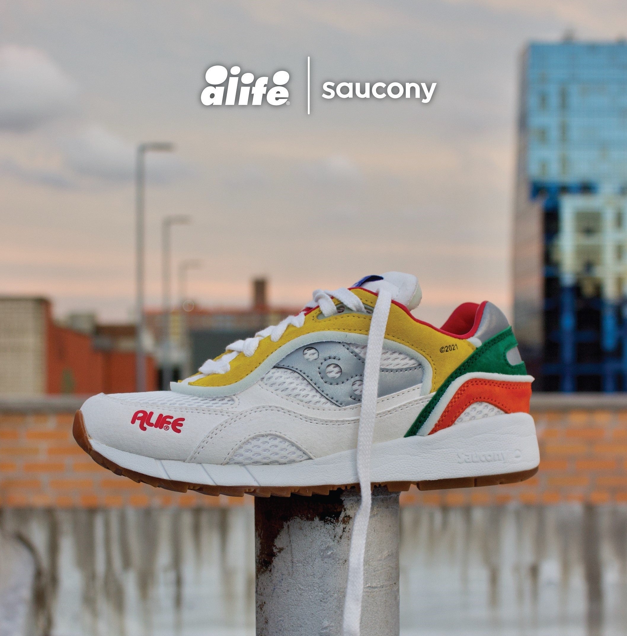 makes - Saucony x a Alife ALIFE classic. Shadow 6000