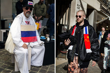 GOSHA RUBCHINSKIY HOLDS HIS BOOK SIGNING AT PFW AND BRINGS TOGETHER WORLDWIDE STYLISH YOUTH.