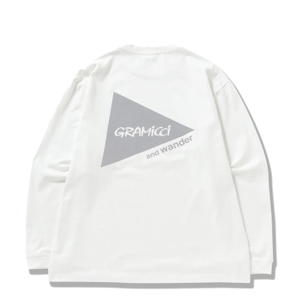 GRAMICCI x AND WANDER BACKPRINT L/S TEE