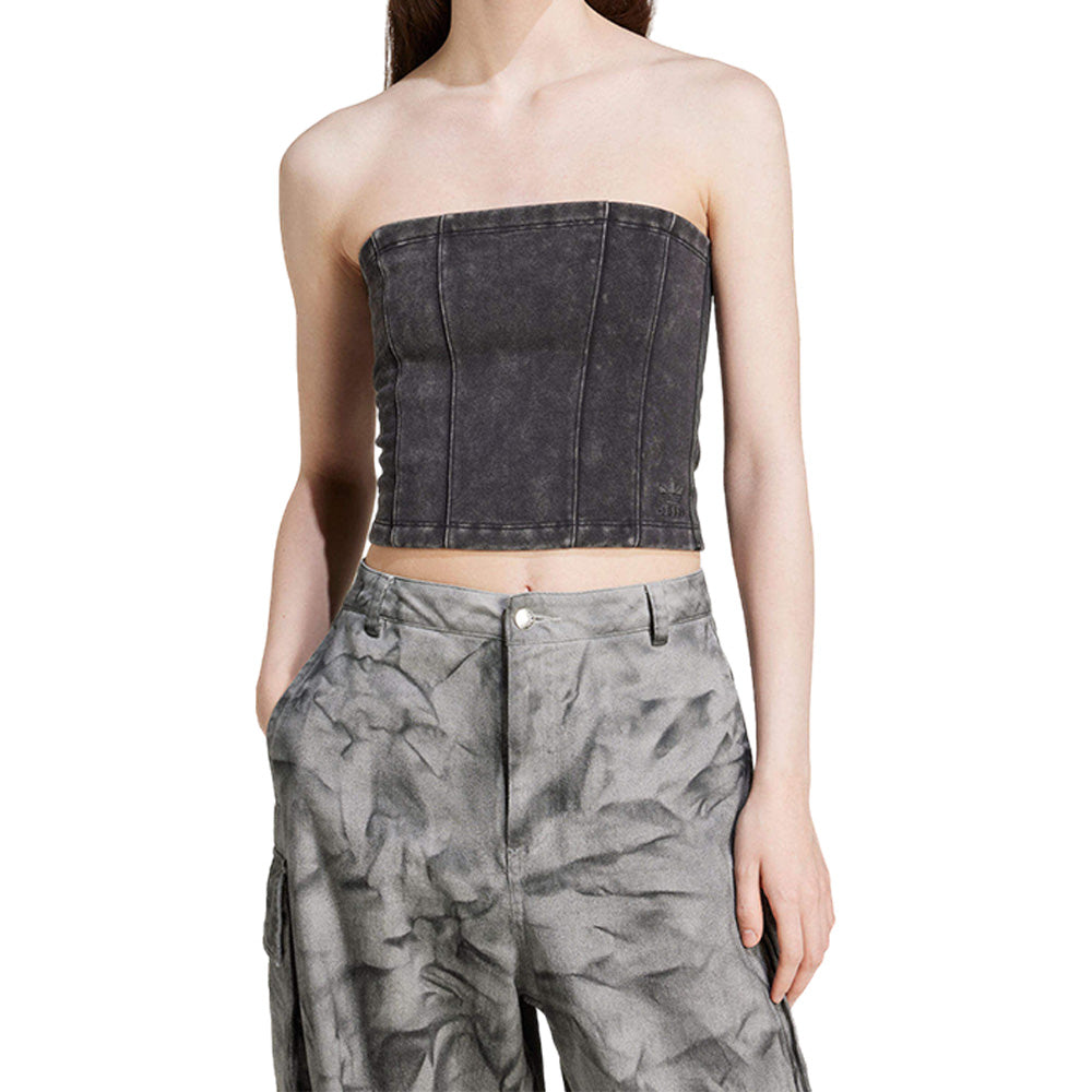 ADIDAS ORIGINALS WASHED-OUT CORSET TOP