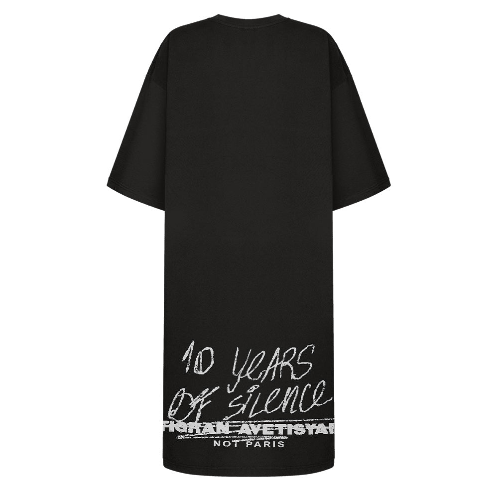 TIGRAN AVETISYAN “FRIENDS” PRINTED T-DRESS