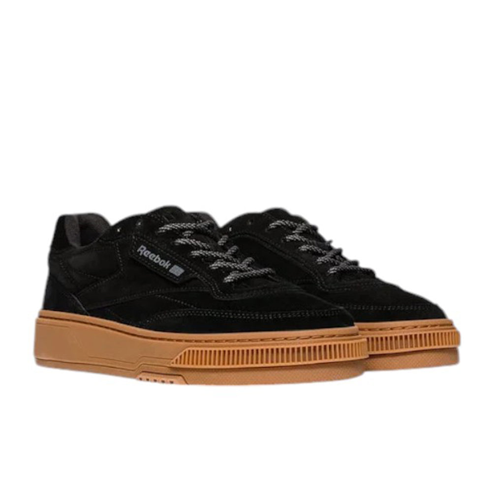 REEBOK CLUB C LTD SNEAKERS / BLACK SUEDE