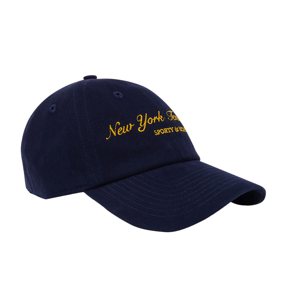 SPORTY & RICH UNISEX NY TENNIS CLUB EMBROIDERED HAT
